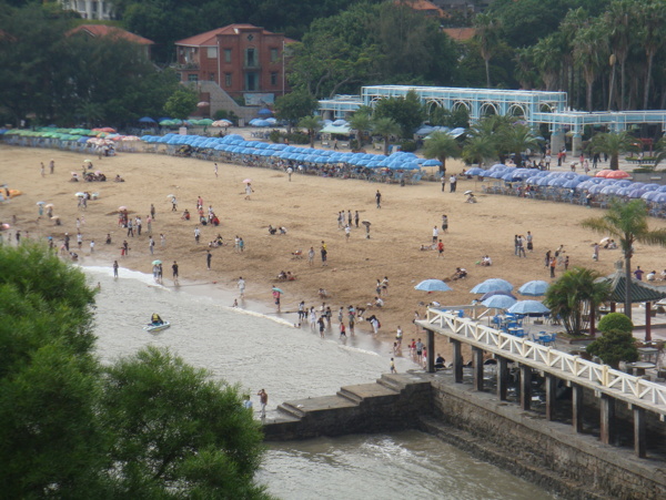 鼓浪嶼海灘圖片