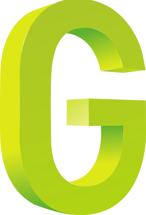 字母G圖標(biāo)素材