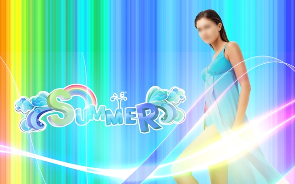 淘寶夏季促銷海報(bào)素材