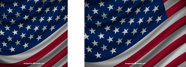 美国国旗的奇妙背景