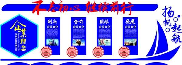 企業(yè)文化墻樣品