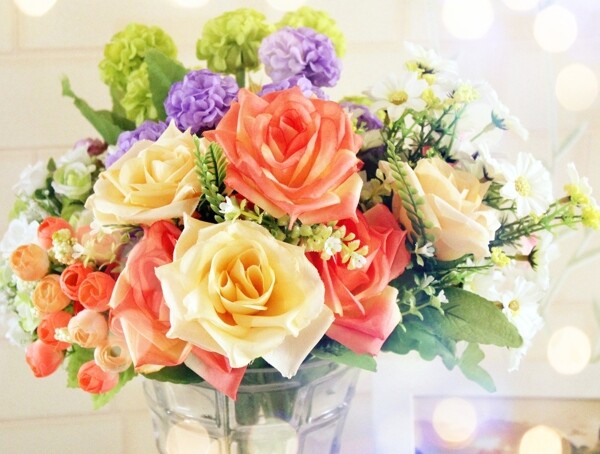 假花