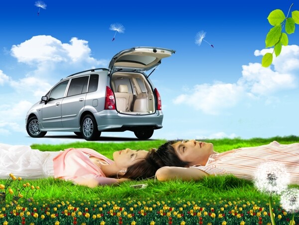 汽車海報