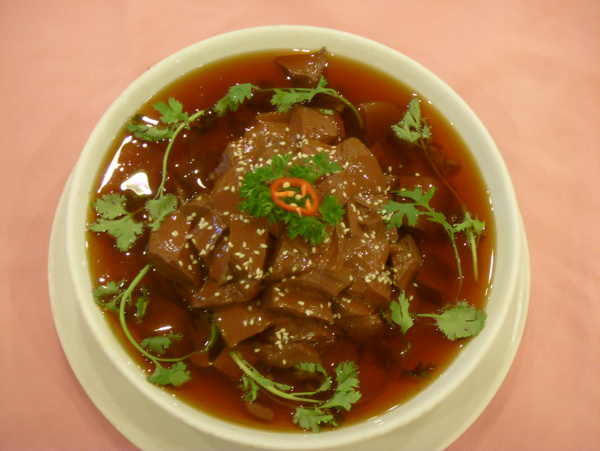 饞嘴鴨血圖片