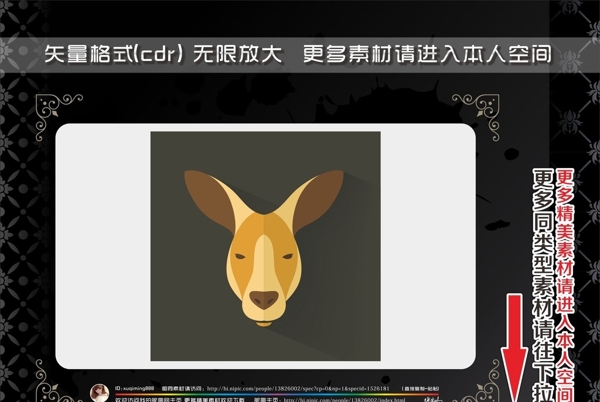 動物頭像圖片