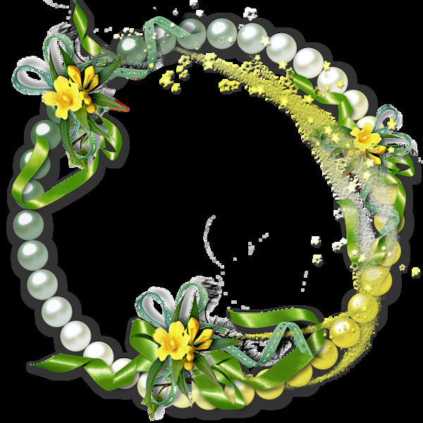 花樣相框圖片