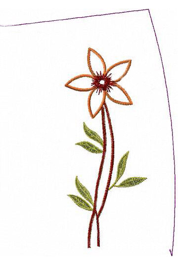 繡花領(lǐng)邊花卉家紡免費(fèi)素材
