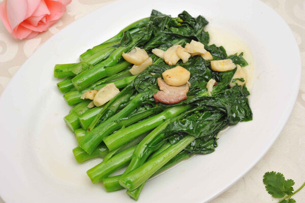 生炒菜心圖片