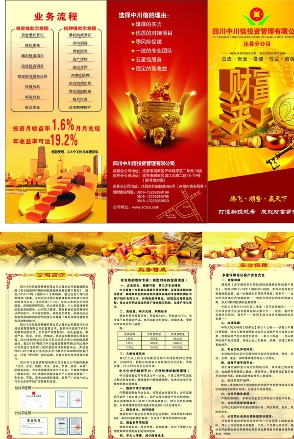 銀行宣傳單圖片