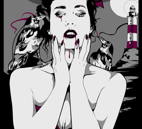 位圖插畫時(shí)尚插畫人物插畫插畫師免費(fèi)素材