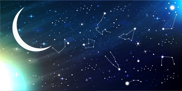 宇宙太陽(yáng)系矢量素材