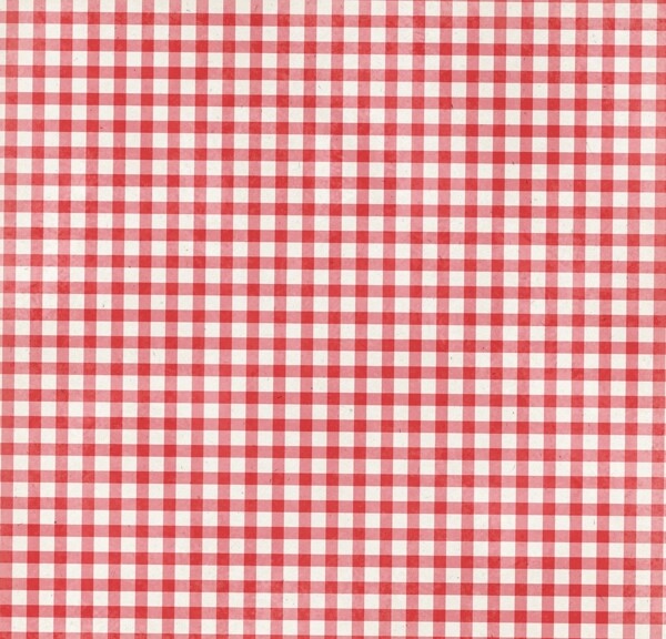 红白相间传统格子布纹图片