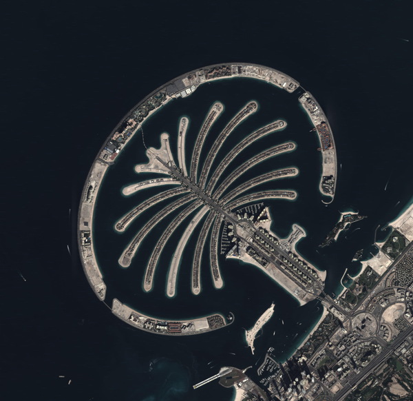 迪拜棕榈岛图片