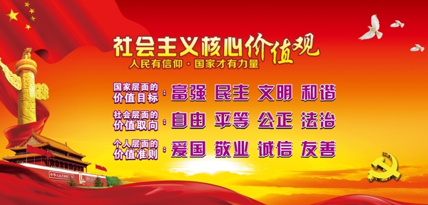 社會(huì)主義核心價(jià)值觀圖片