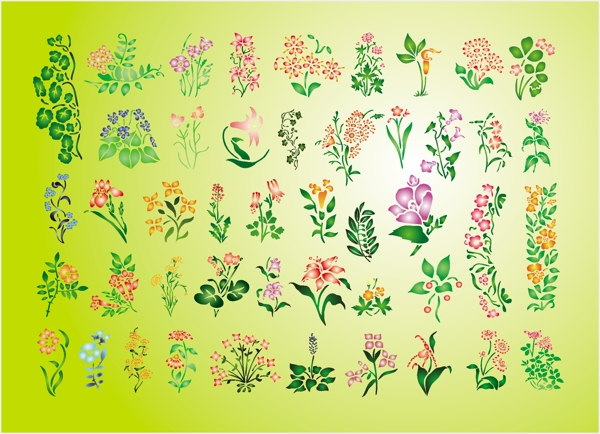 矢量植物