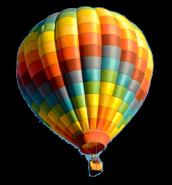 可爱天空中的氢气球透明装饰素材合集