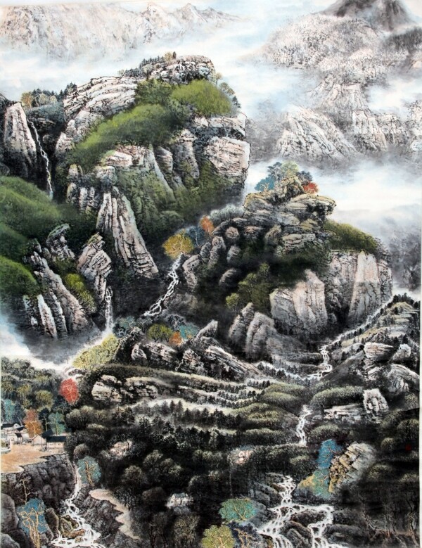 無框畫風(fēng)景裝飾畫圖片