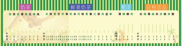 奶茶宣傳圖片