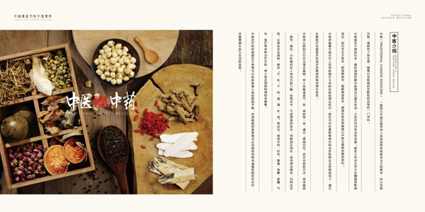 中國風(fēng)中式中醫(yī)醫(yī)藥傳統(tǒng)文化畫冊