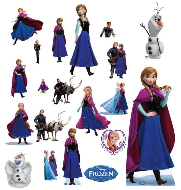 安娜Frozen冰雪奇緣
