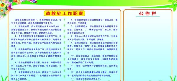 學(xué)校宣傳欄圖片
