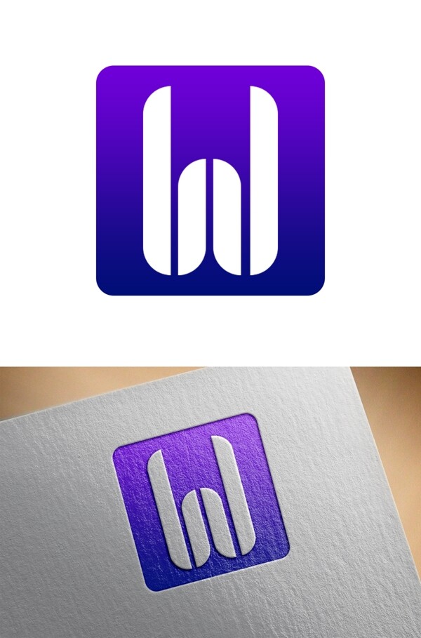 字母图形设计logo