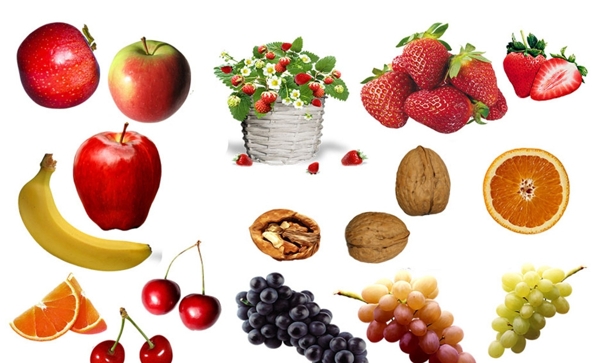 水果食物抠图共享图