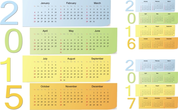 2015年日歷