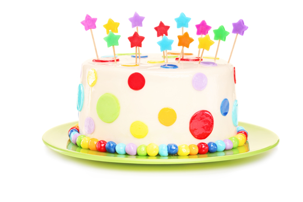 奶油生日蛋糕