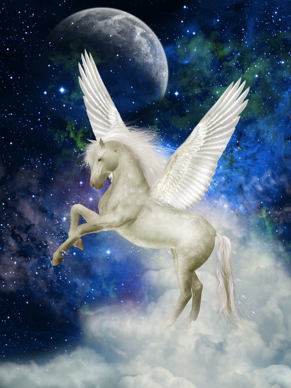 夢幻世界月亮圖片