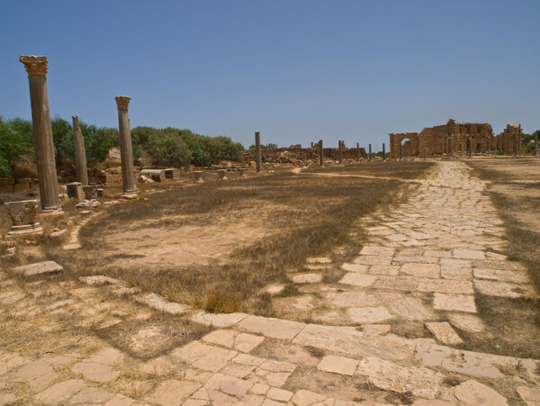 利比亚文明古迹图片