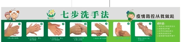 七步洗手法