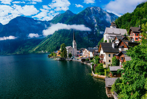 瑞士小镇图片