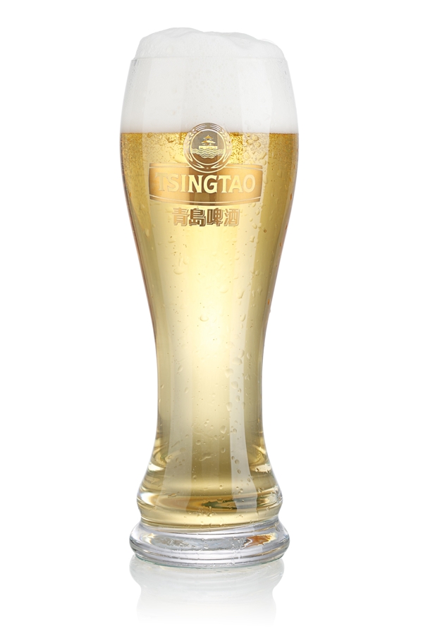 青岛啤酒纪念套装玻璃杯图片