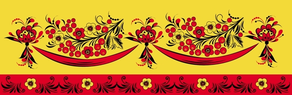 傳統(tǒng)花紋背景矢量素材17