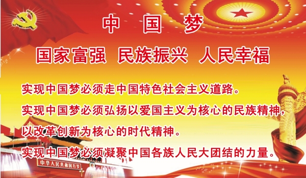 中國夢海報