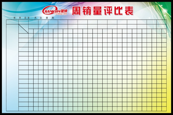 評比表圖片