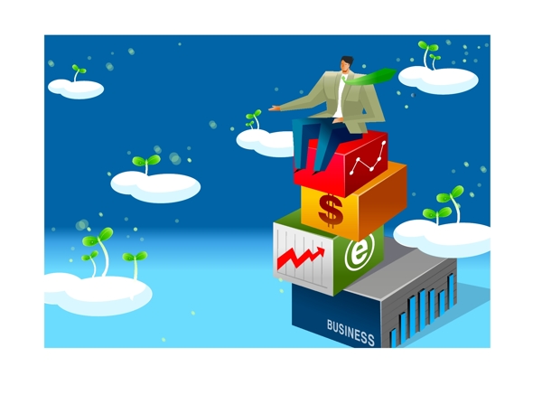卡通人物矢量人物企業(yè)人物