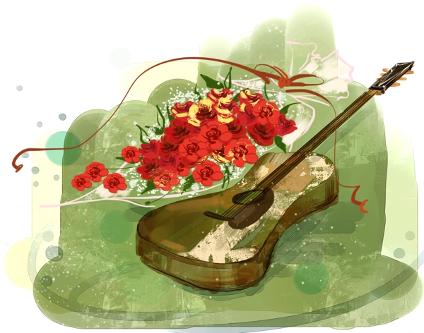 玫瑰與吉他
