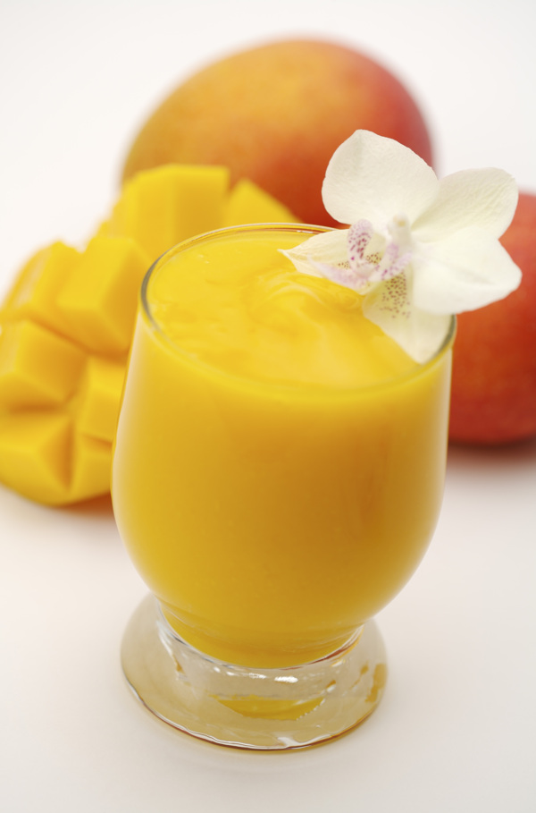 芒果浆芒果汁图片
