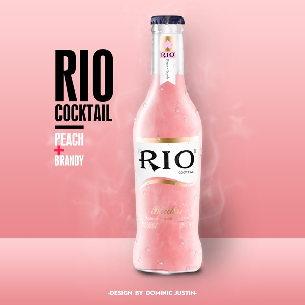 RIO鸡尾酒海报设计