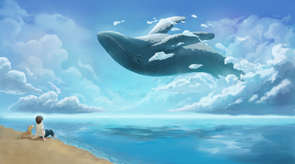 云端的鲸鱼