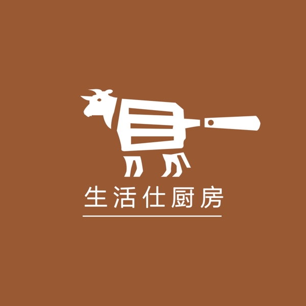 牛排餐廳logo