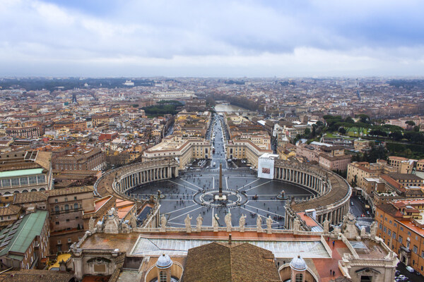 梵蒂冈风景图片