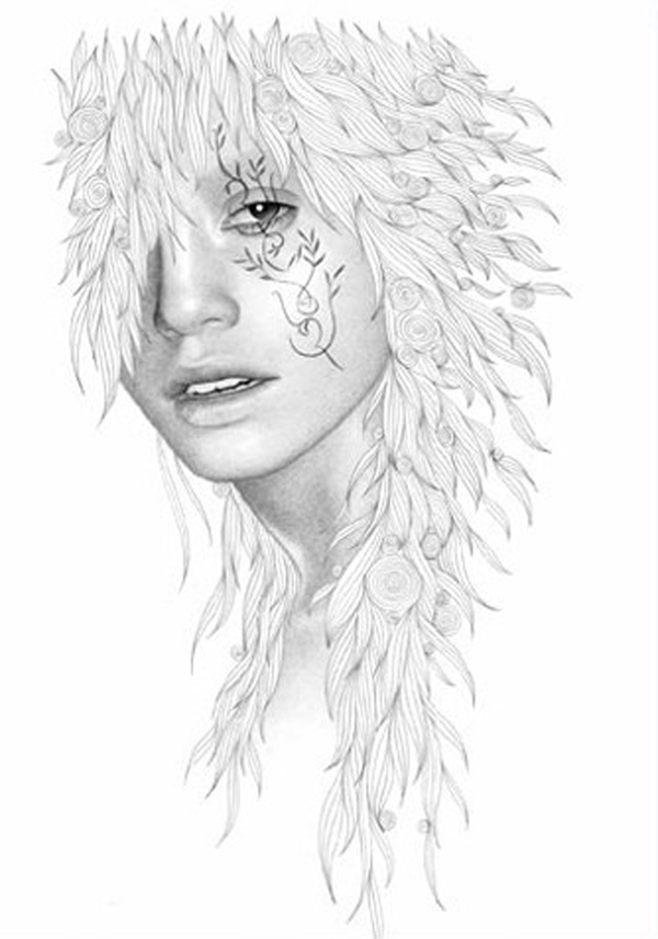 位圖插畫時尚插畫人物插畫手繪免費素材