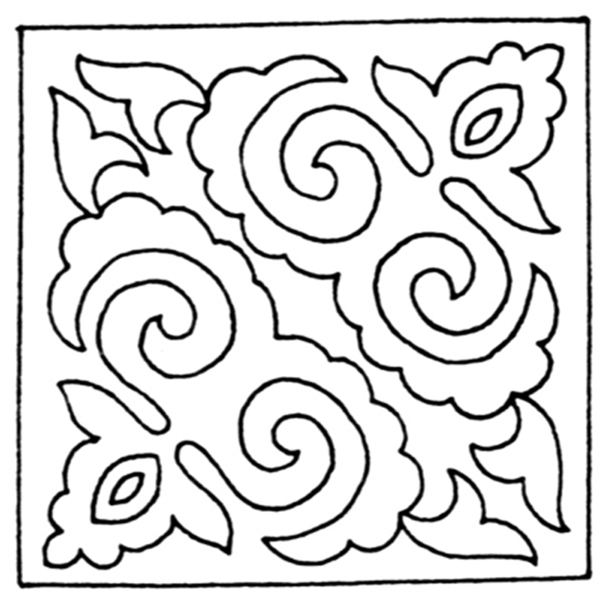 團(tuán)花紋樣傳統(tǒng)圖案0083