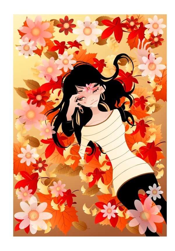 人物插畫(huà)圖片