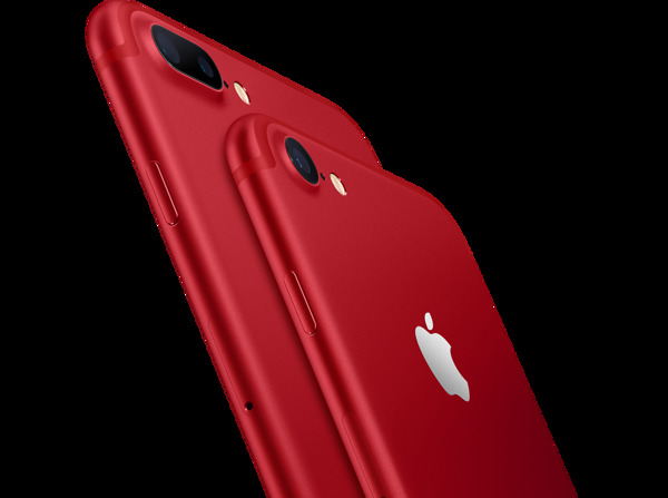 红色苹果手机外壳png元素