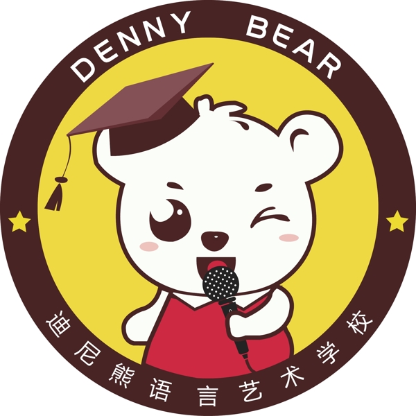 迪尼熊最终版logo黄