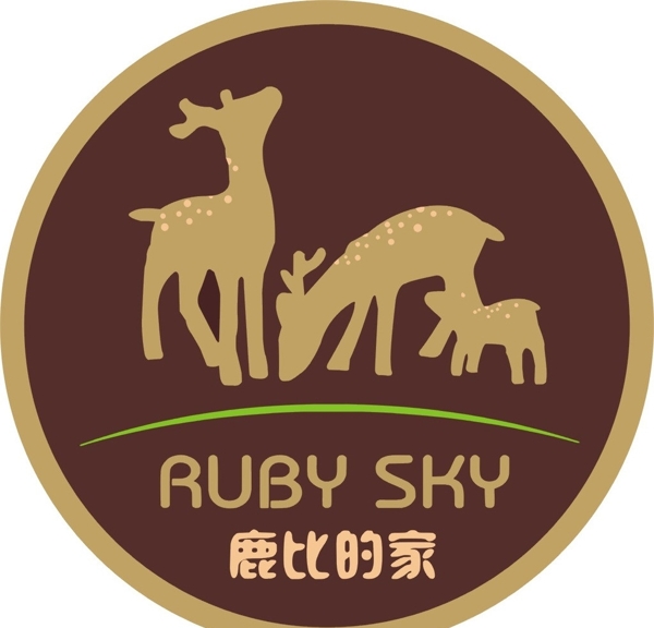 卡通鹿比圖片